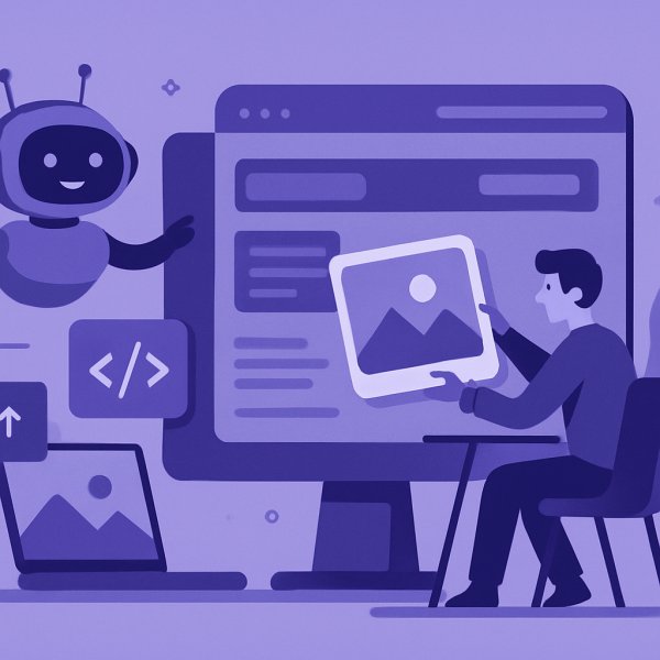 AI-enhanced website building